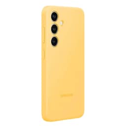 Чехол Samsung Silicone Case для S24 Plus Yellow, Желтый — фото 4