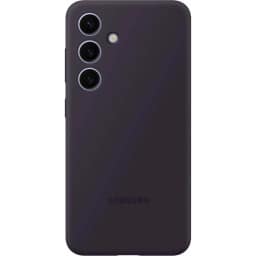 Чехол Samsung Silicone Case для S24 Plus Dark Violet, Фиолетовый — фото 1