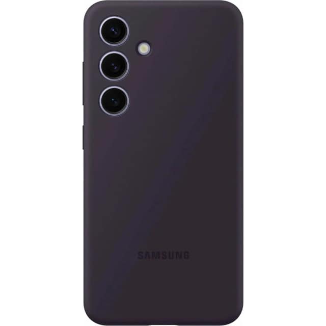 Чехол Samsung Silicone Case для S24 Plus Dark Violet, Фиолетовый