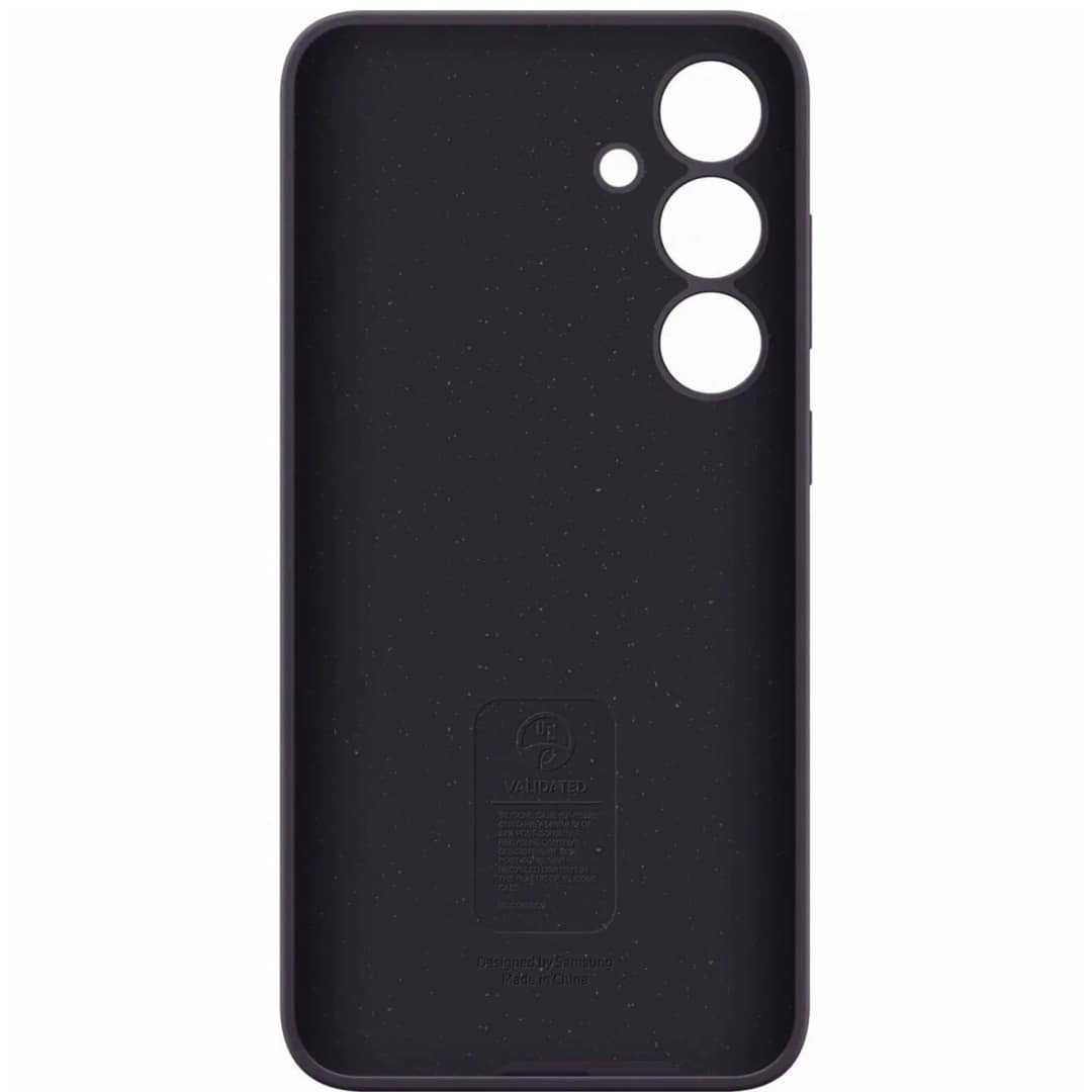 Чехол Samsung Silicone Case для S24 Plus Dark Violet, Фиолетовый — фото 4
