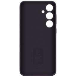 Чехол Samsung Silicone Case для S24 Plus Dark Violet, Фиолетовый — фото 4
