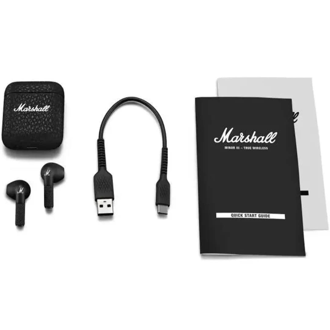 Наушники Marshall Minor III Black, Черный — фото 5