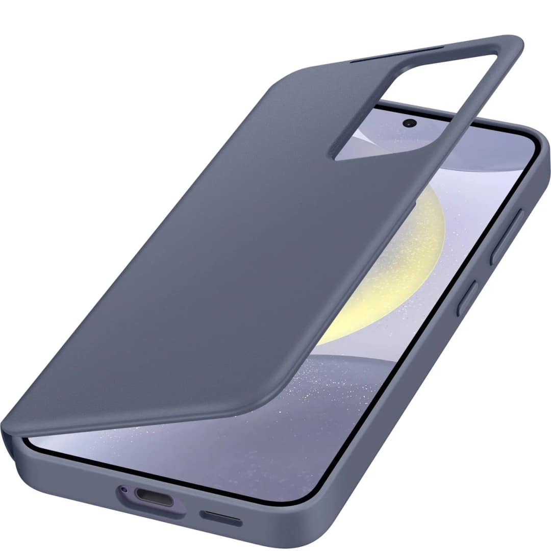 Чехол-книжка Samsung Smart View Wallet Case для S24 Violet, Фиолетовый — фото 3