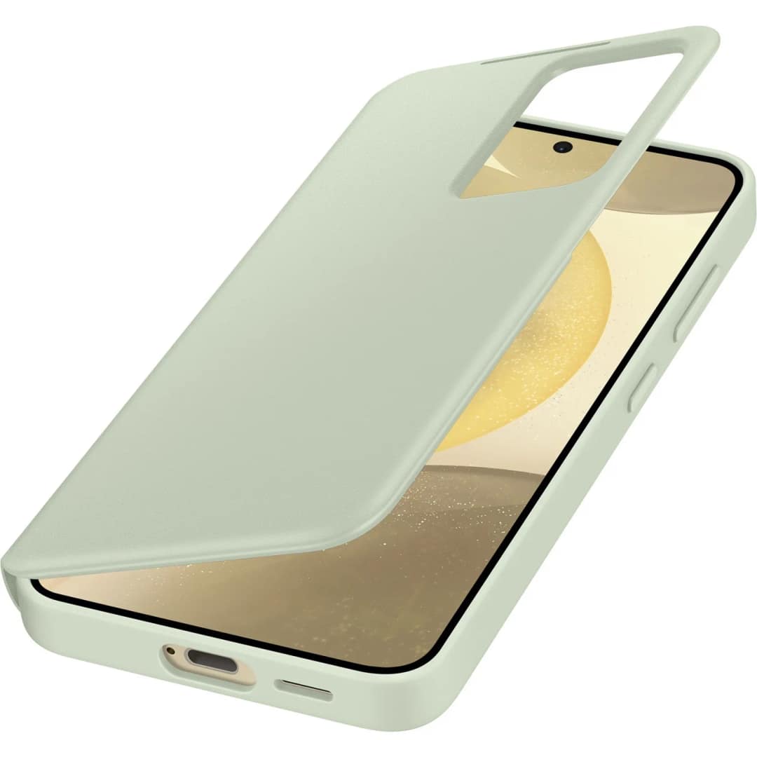 Чехол-книжка Samsung Smart View Wallet Case для S24 Light Green, Зеленый — фото 3