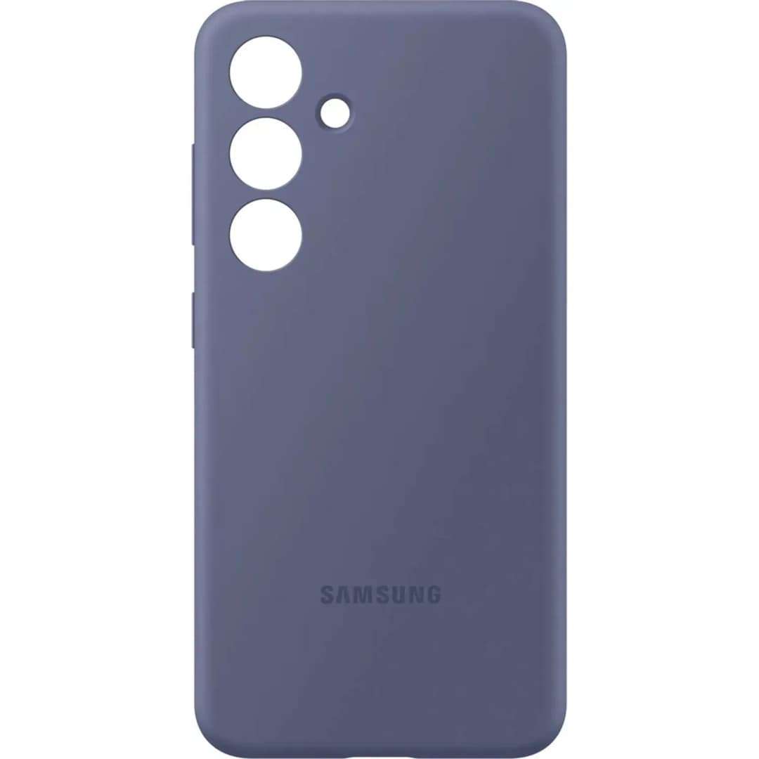 Чехол Samsung Silicone Case для S24 Plus Blue, Синий — фото 3