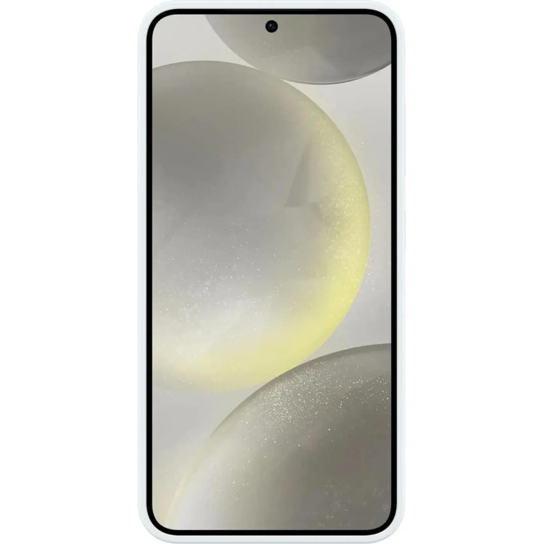 Чехол Samsung Silicone Case для S24 White, Белый — фото 2