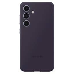 Чехол Samsung Silicone Case для S24 Dark Violet, Тёмно-фиолетовый — фото 1