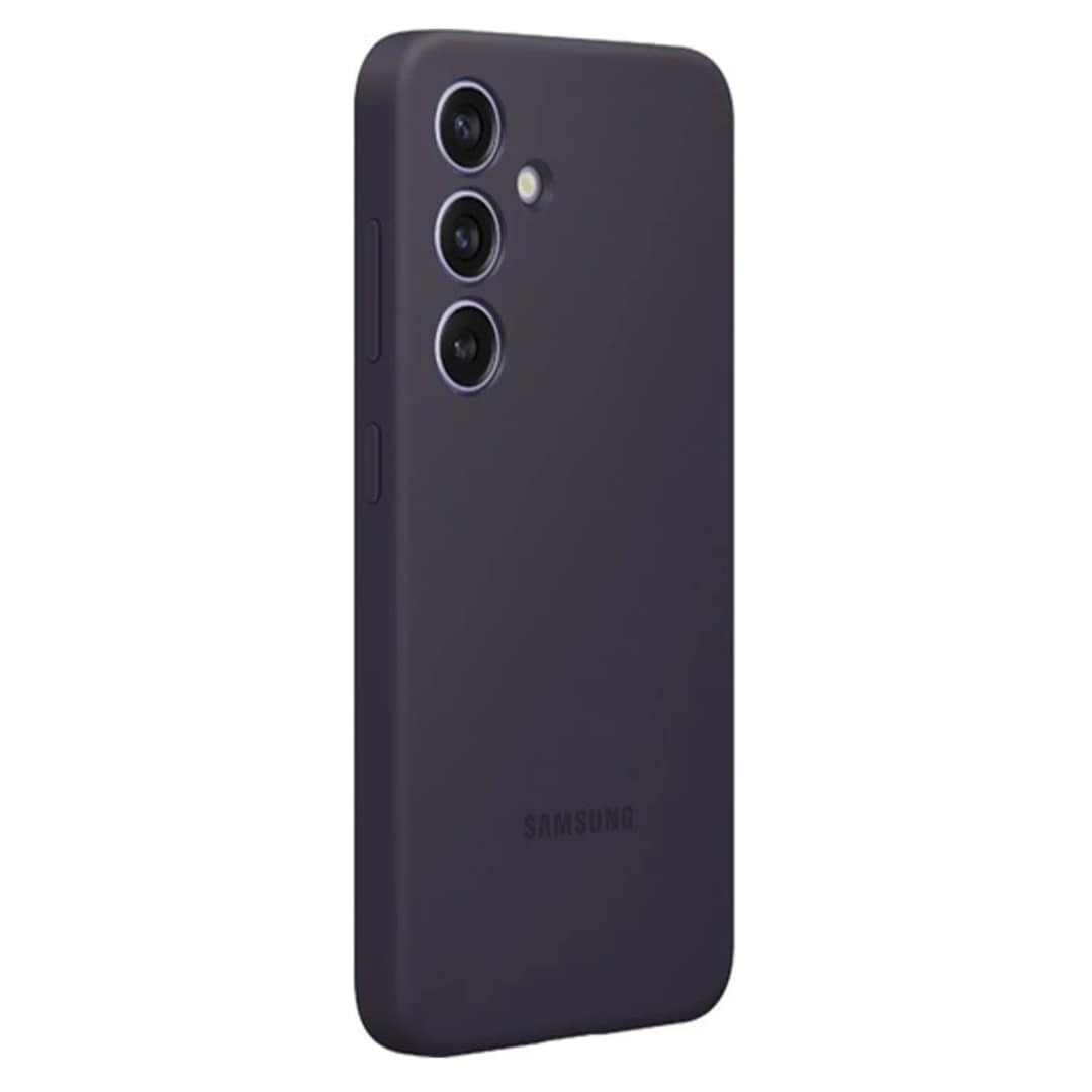 Чехол Samsung Silicone Case для S24 Dark Violet, Тёмно-фиолетовый — фото 3