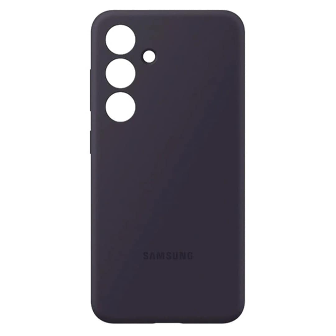 Чехол Samsung Silicone Case для S24 Dark Violet, Тёмно-фиолетовый — фото 4