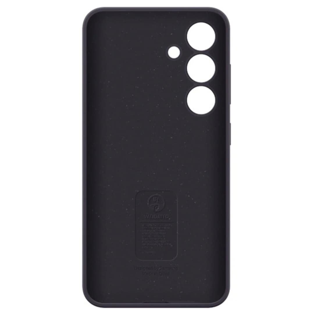 Чехол Samsung Silicone Case для S24 Dark Violet, Тёмно-фиолетовый — фото 5