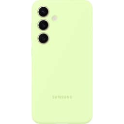 Чехол Samsung Silicone Case для S24 Light Green, Зеленый — фото 1