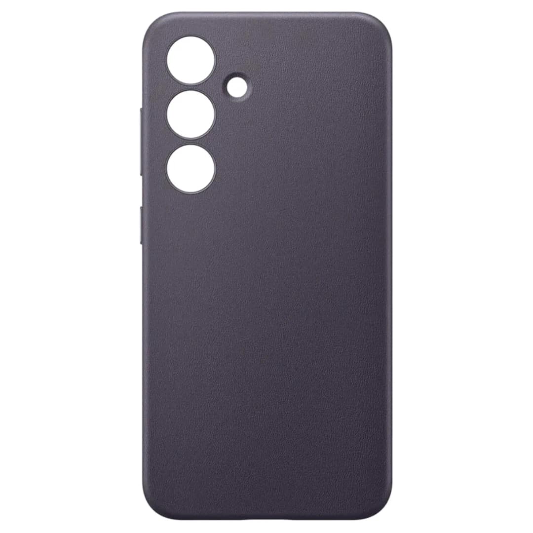 Чехол Samsung Vegan Leather Case для S24 Dark Violet, Фиолетовый — фото 5