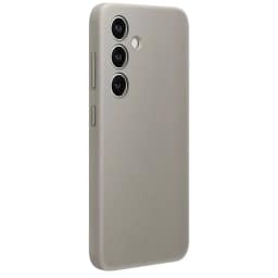 Чехол Samsung Vegan Leather Case для S24 Taupe, Серый — фото 3