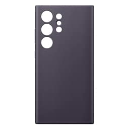 Чехол Samsung Vegan Leather Case для S24 Ultra Dark Violet, Тёмно-фиолетовый — фото 3