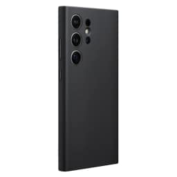 Чехол Samsung Vegan Leather Case для S24 Ultra Black, Черный — фото 1