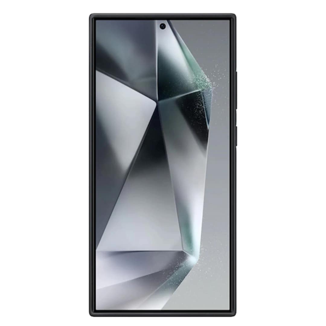 Чехол Samsung Vegan Leather Case для S24 Ultra Black, Черный — фото 2