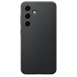 Чехол Samsung Vegan Leather Case для S24 Plus Black, Черный — фото 1