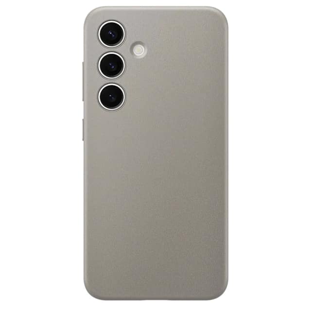 Чехол Samsung Vegan Leather Case для S24 Plus Taupe, Серый