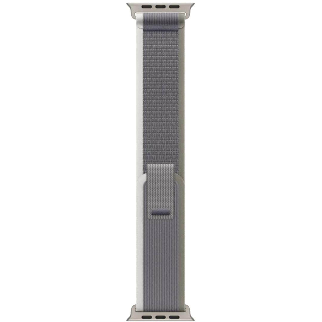 Ремешок Apple Watch Ultra 49mm Green Gray Trail Loop M L, Silver — фото 2