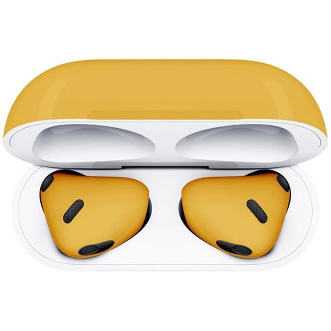 Наушники Apple AirPods 3 Color Mustard, Gold — фото 2