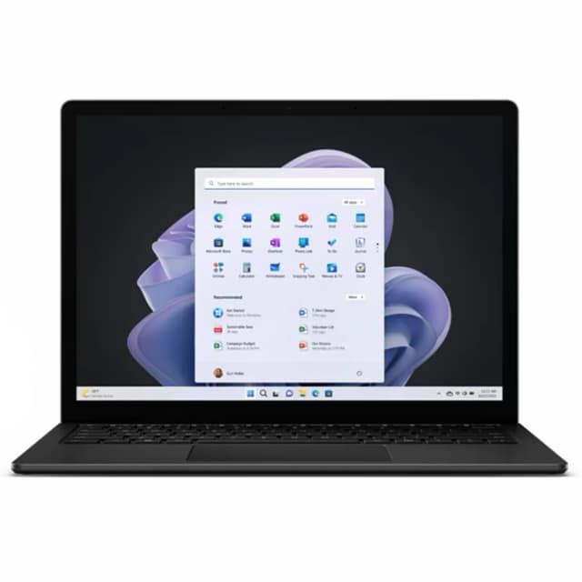 Ноутбук Microsoft Surface Laptop 5 13.5 QHD IPS i7 SSD Black Metal, Черный