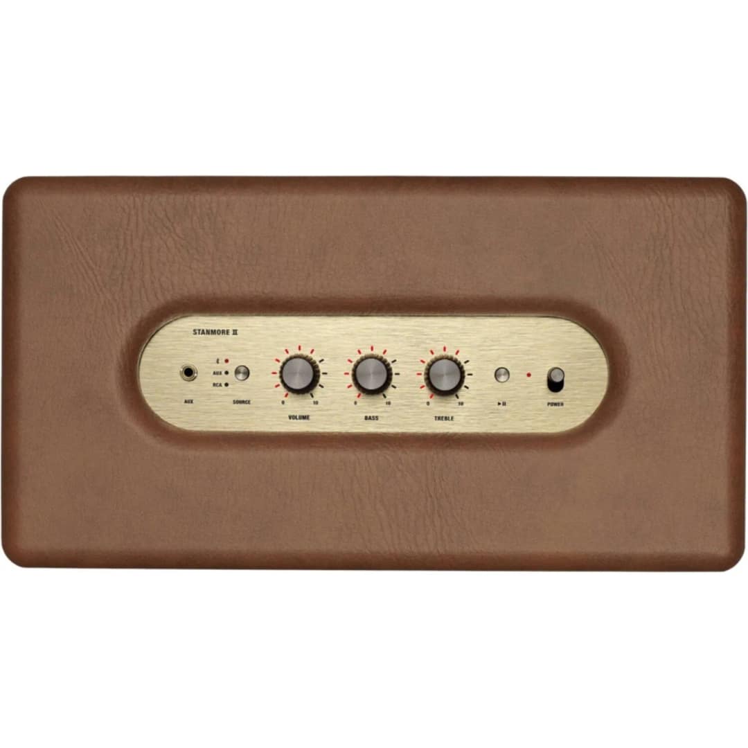 Портативная акустика Marshall Stanmore II Brown, Коричневый — фото 2