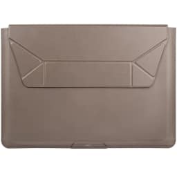 Чехол-подставка Uniq OSLO Laptop Sleeve для ноутбуков 14 Gray, Серый — фото 1