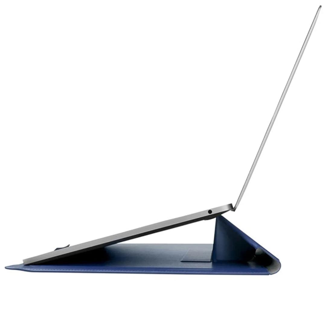 Чехол-подставка Uniq OSLO Laptop Sleeve для ноутбуков 14 Blue, Синий — фото 2
