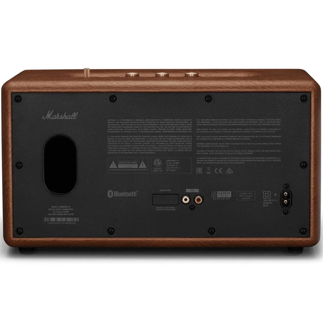 Портативная акустика Marshall Stanmore III Brown, Коричневый — фото 5