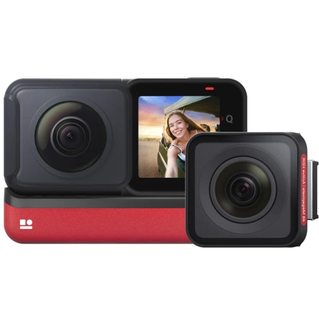 Экшн-камера Insta360 One RS Twin Black Red, Черный — фото 2