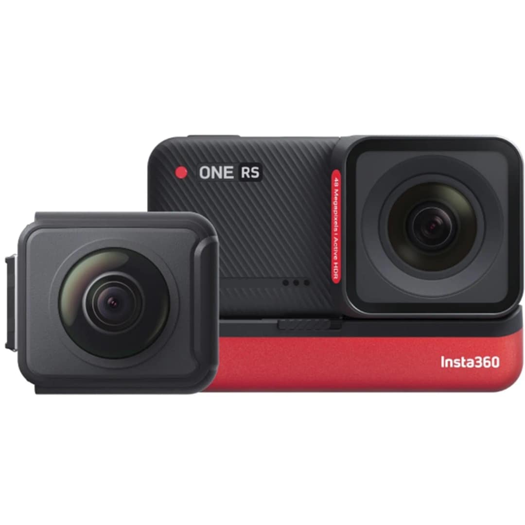 Экшн-камера Insta360 One RS Twin Black Red, Черный — фото 3