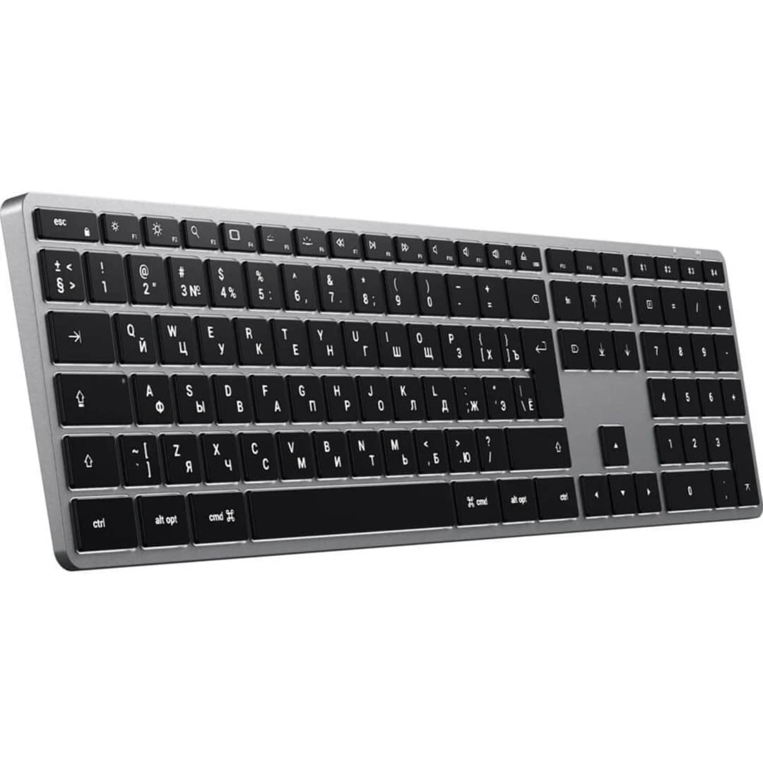 Беспроводная клавиатура Satechi Slim X3 Space Grey, Серый — фото 5