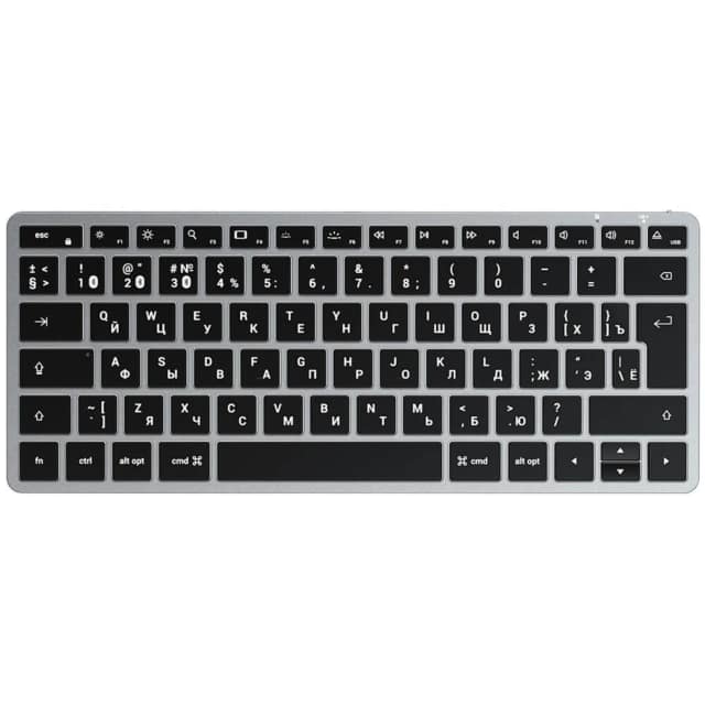 Беспроводная клавиатура Satechi Slim X1 Space Gray, Серый