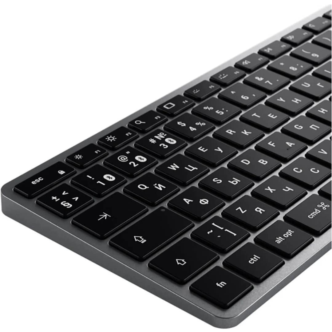Беспроводная клавиатура Satechi Slim X1 Space Gray, Серый — фото 4
