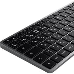 Беспроводная клавиатура Satechi Slim X1 Space Gray, Серый — фото 4