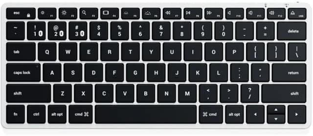 Беспроводная клавиатура Satechi Slim X1 Silver, Серебристый
