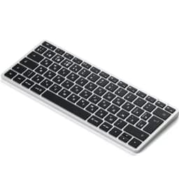 Беспроводная клавиатура Satechi Slim X1 Silver, Серебристый — фото 2