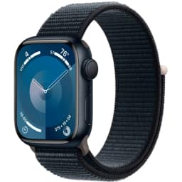 Смарт-часы Apple Watch Series 9 41mm Midnight Aluminum Case with Midnight Sport Loop, Черный — фото 1