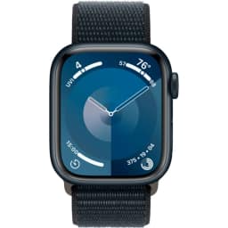 Смарт-часы Apple Watch Series 9 41mm Midnight Aluminum Case with Midnight Sport Loop, Черный — фото 2