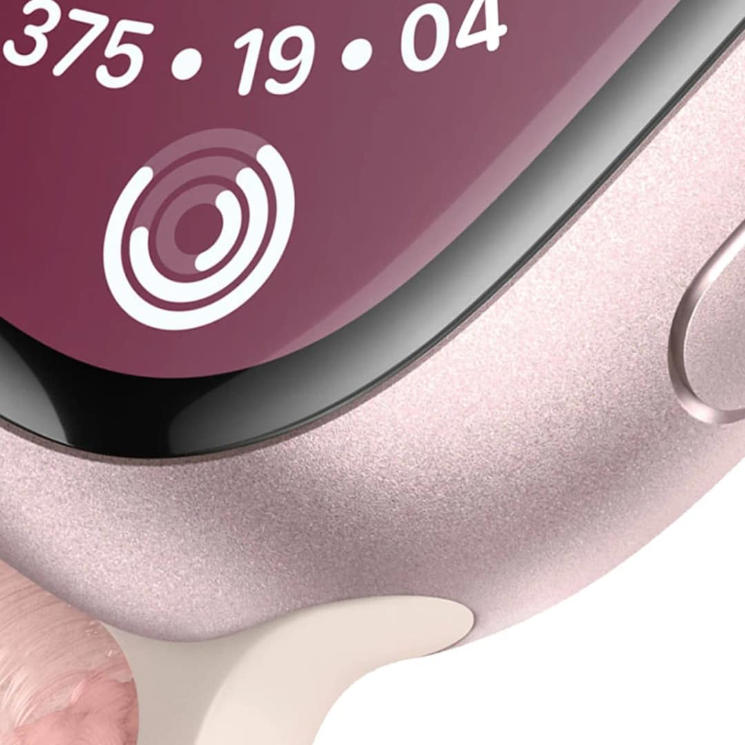 Смарт-часы Apple Watch Series 9 45mm Pink Aluminum Case with Light Pink Sport Loop, Розовый — фото 3