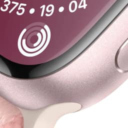 Смарт-часы Apple Watch Series 9 45mm Pink Aluminum Case with Light Pink Sport Loop, Розовый — фото 3