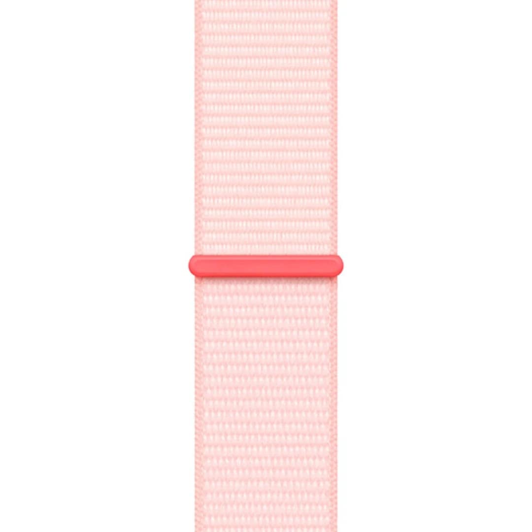 Смарт-часы Apple Watch Series 9 45mm Pink Aluminum Case with Light Pink Sport Loop, Розовый — фото 4
