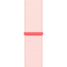 Смарт-часы Apple Watch Series 9 45mm Pink Aluminum Case with Light Pink Sport Loop, Розовый — фото 4