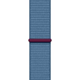 Смарт-часы Apple Watch Series 9 41mm Silver Aluminum Case with Winter Blue Sport Loop, Синий — фото 3