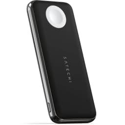 Беспроводное зарядное устройство Satechi Quatro Wireless Power Bank Space Grey, Серый — фото 2