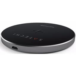 Беспроводное зарядное устройство Satechi Wireless Charger Space Grey, Серый — фото 3