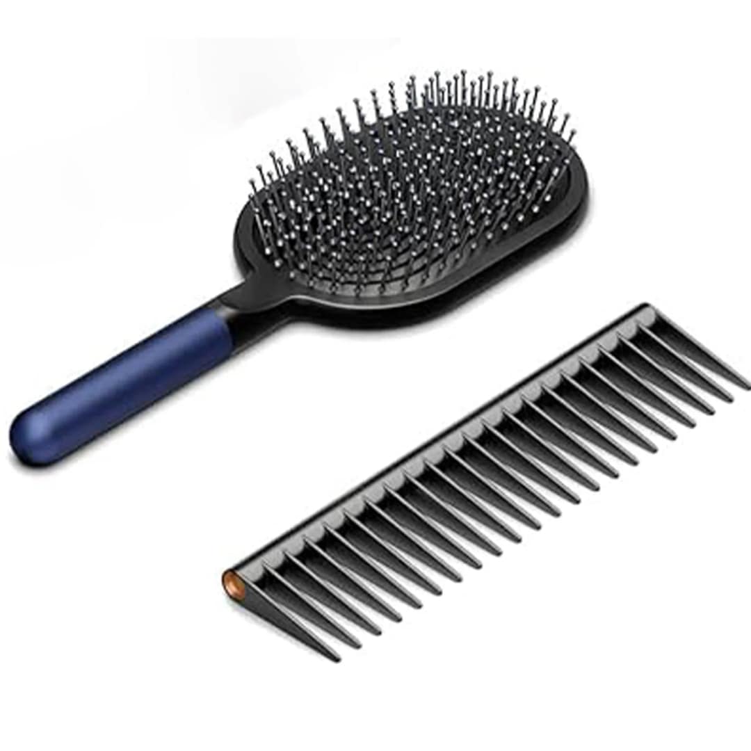 Комплект расчесок Dyson Hair Comb Set Prussian Blue Nickel, Синий — фото 2