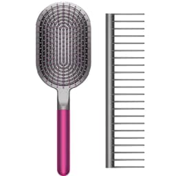 Комплект расчесок Dyson Hair Comb Set Fuchsia Nickel, Розовый — фото 1