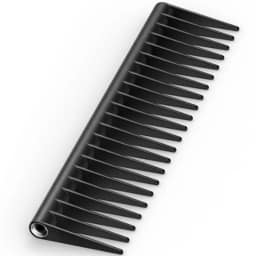 Расческа гребень Dyson Detangling Comb Black Nickel, Черный — фото 1