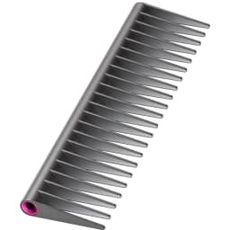 Расческа гребень Dyson Detangling Comb Iron Fuchsia, Серый — фото 1